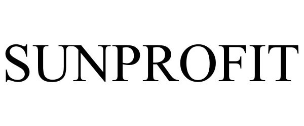 Trademark Logo SUNPROFIT