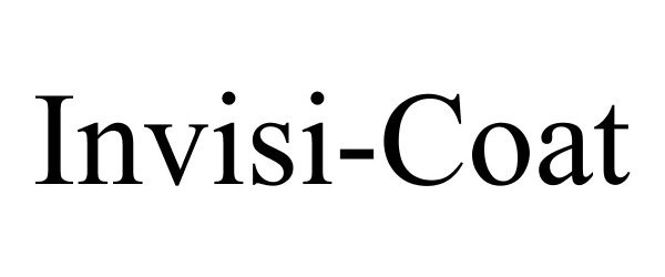 Trademark Logo INVISI-COAT