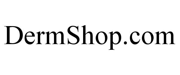 Trademark Logo DERMSHOP.COM