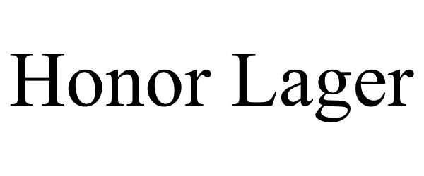  HONOR LAGER