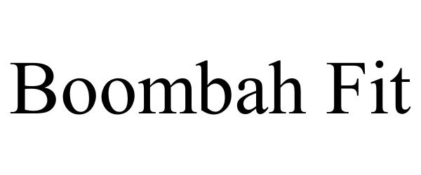  BOOMBAH FIT