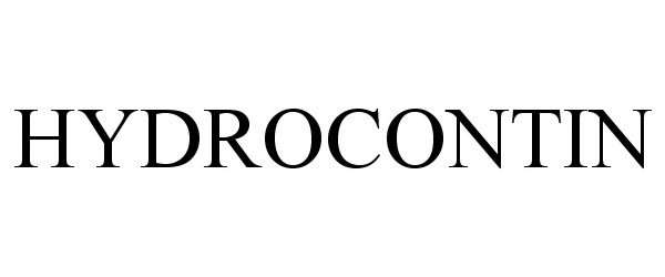 Trademark Logo HYDROCONTIN