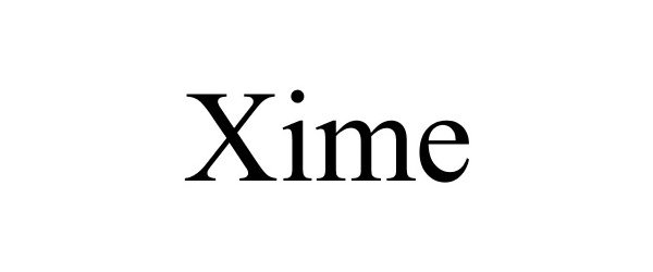 Trademark Logo XIME