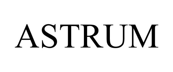 Trademark Logo ASTRUM