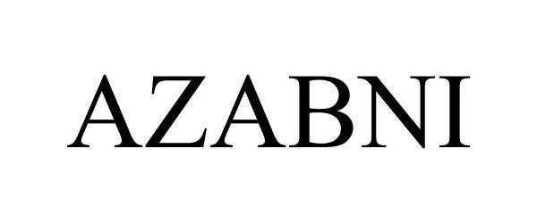 Trademark Logo AZABNI