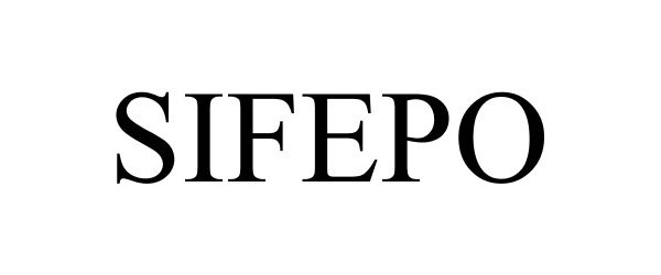 Trademark Logo SIFEPO