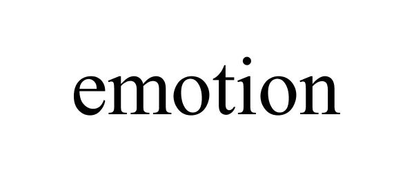 Trademark Logo EMOTION