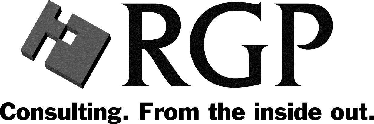  RGP CONSULTING. FROM THE INSIDE OUT.