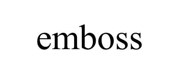 Trademark Logo EMBOSS