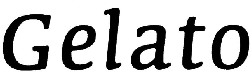 Trademark Logo GELATO
