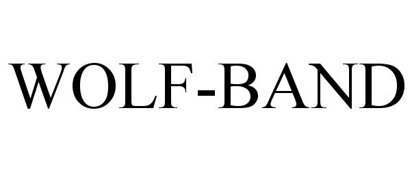Trademark Logo WOLF-BAND