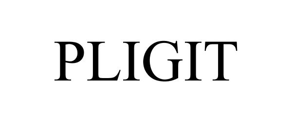 Trademark Logo PLIGIT