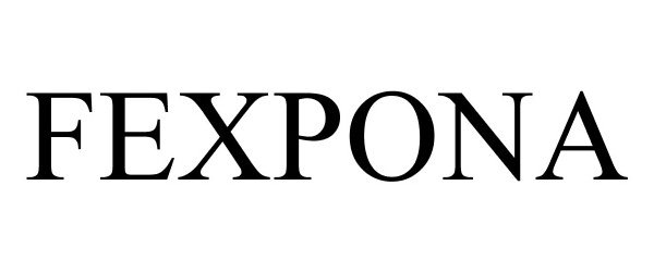 Trademark Logo FEXPONA