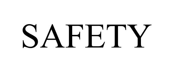 Trademark Logo SAFETY