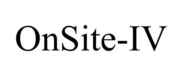 Trademark Logo ONSITE-IV