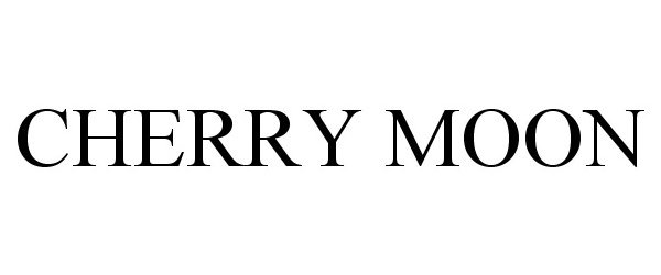 Trademark Logo CHERRY MOON