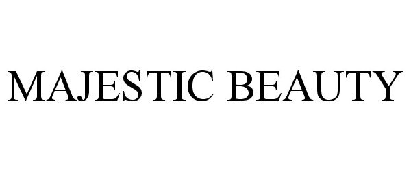 Trademark Logo MAJESTIC BEAUTY