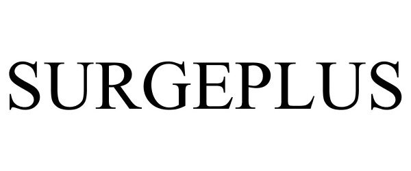 Trademark Logo SURGEPLUS