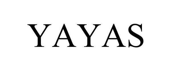 Trademark Logo YAYAS