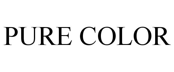 Trademark Logo PURE COLOR