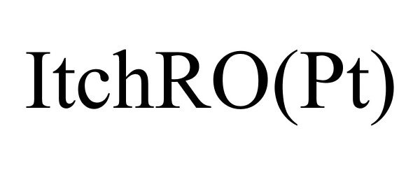 Trademark Logo ITCHRO(PT)