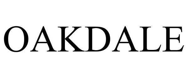 Trademark Logo OAKDALE