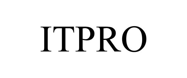 Trademark Logo ITPRO