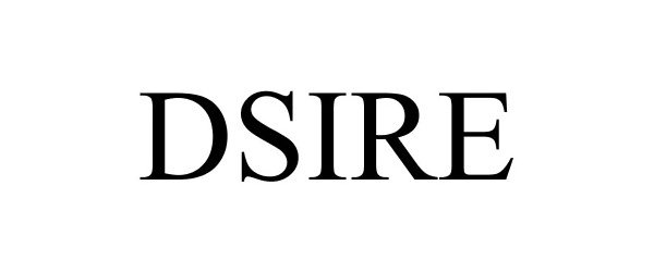 Trademark Logo DSIRE