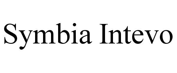 Trademark Logo SYMBIA INTEVO