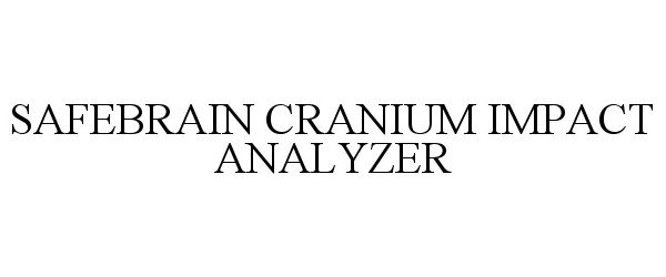  SAFEBRAIN CRANIUM IMPACT ANALYZER