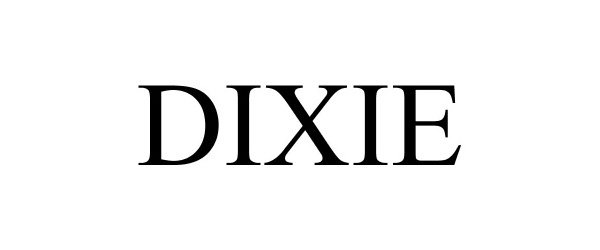 Trademark Logo DIXIE