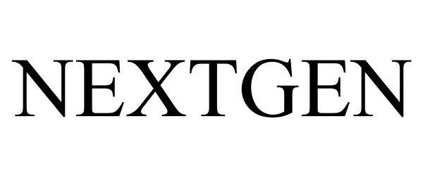 Trademark Logo NEXTGEN