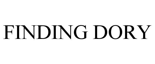 Trademark Logo FINDING DORY