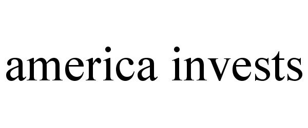  AMERICA INVESTS