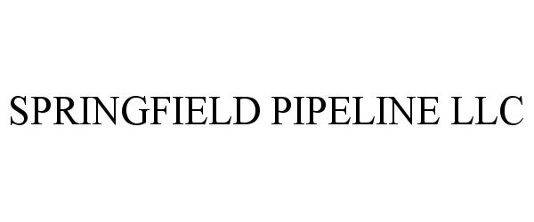  SPRINGFIELD PIPELINE LLC