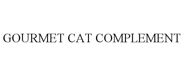  GOURMET CAT COMPLEMENT