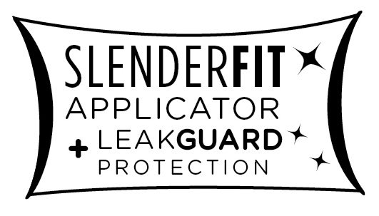  SLENDERFIT APPLICATOR + LEAKGUARD PROTECTION