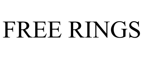 Trademark Logo FREE RINGS