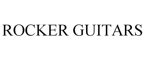 Trademark Logo ROCKER GUITARS