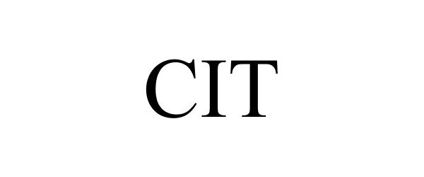 Trademark Logo CIT