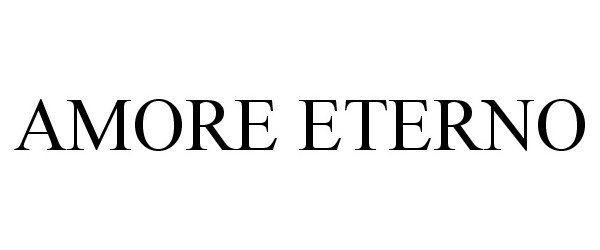 Trademark Logo AMORE ETERNO