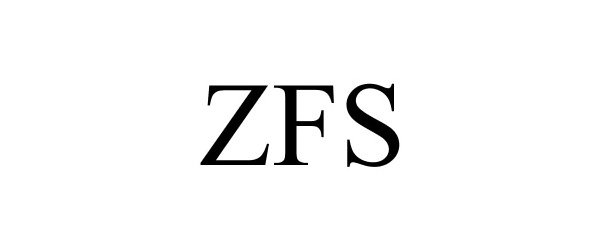 Trademark Logo ZFS