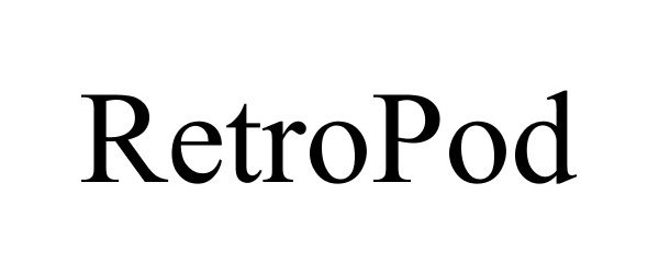 Trademark Logo RETROPOD