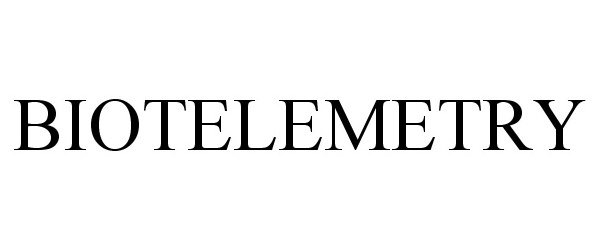 Trademark Logo BIOTELEMETRY