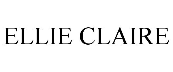 Trademark Logo ELLIE CLAIRE