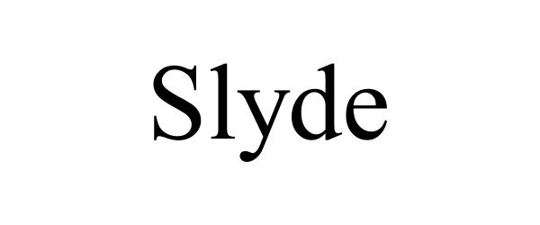 Trademark Logo SLYDE