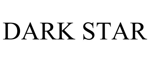 Trademark Logo DARK STAR
