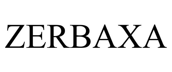Trademark Logo ZERBAXA