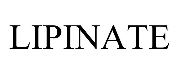 Trademark Logo LIPINATE