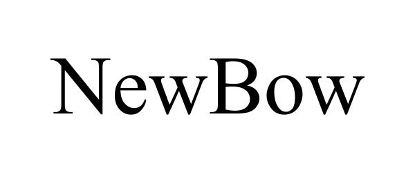 Trademark Logo NEWBOW